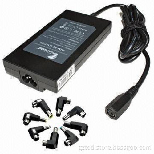 65W Slim Universal Laptop AC Adapter, Ultrathin Multifunction Notebook Power Charger with 9pcs Tip